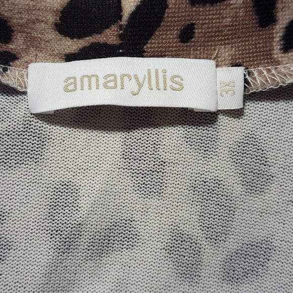 NWOT Lightweight Cozy Pocket Cardigan LeopardCreme - Picture 4 of 7